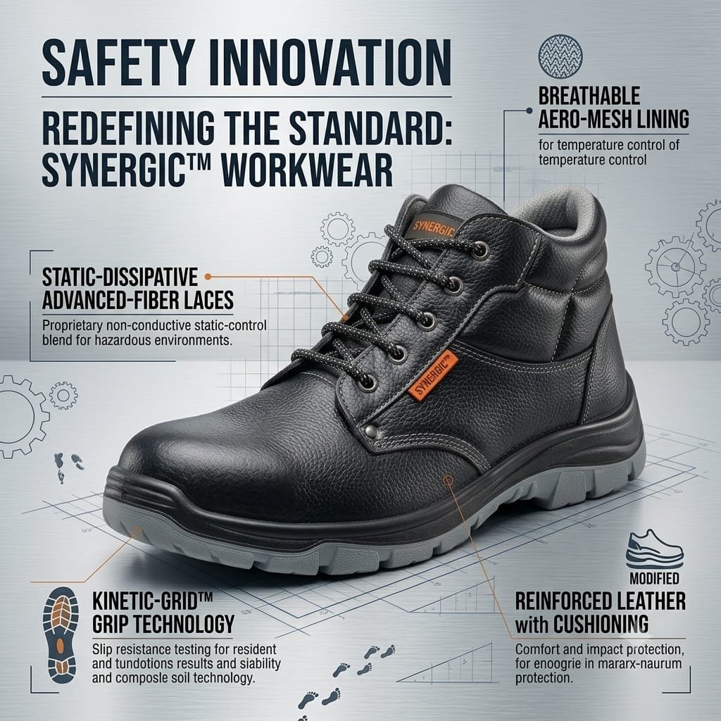 Synergic Safety Industrial Safety Shoes